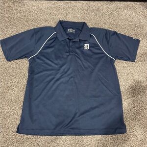 Navy Blue Detroit Tigers Polo Shirt